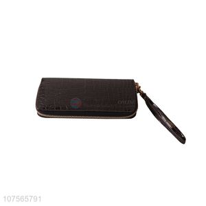 Good sale <em>women</em> long wallet pu <em>purse</em> with card holder