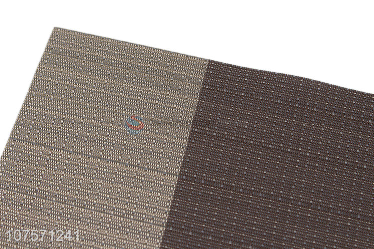 High quality waterproof heat insulation non-slip placemat pvc table mat