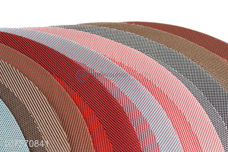 High quality restaurant hotel cafe pvc table mat dinning placemats