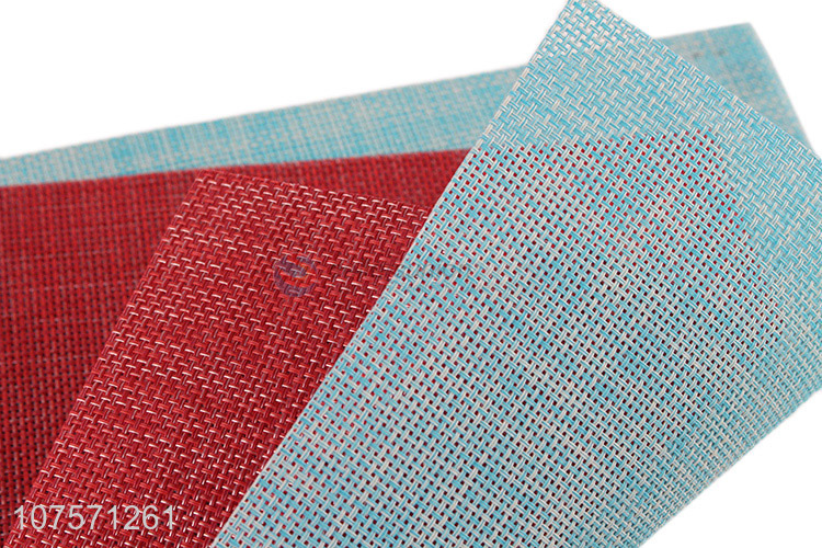 China manufacturer restaurant hotel cafe pvc table mat dinning placemats