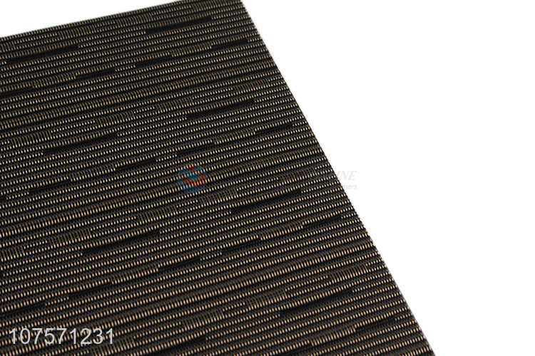 New products table decoration woven pvc table mat placemat for dining