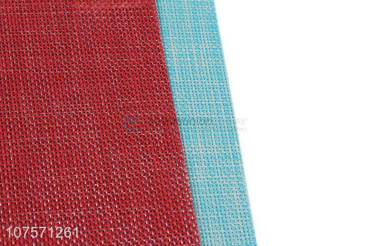 China manufacturer restaurant hotel cafe pvc table mat dinning placemats