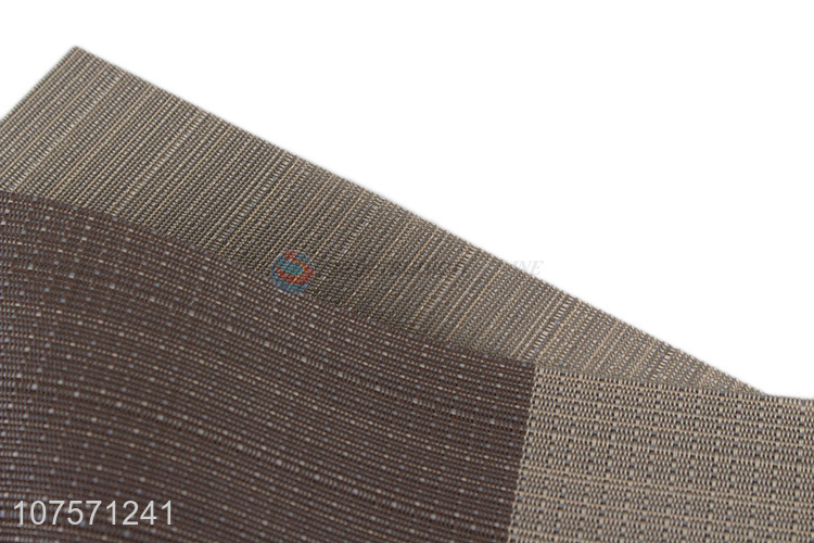 High quality waterproof heat insulation non-slip placemat pvc table mat