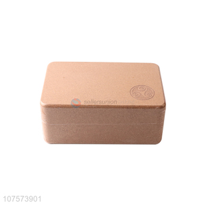 Hot sale biodegradable washable cork yogo brick cork yogo block