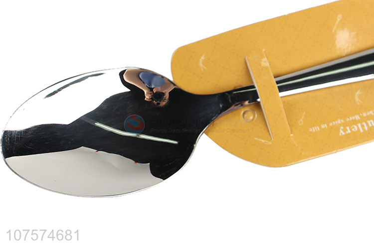 Professional Suppliers Stainless Steel Ice Spoon Durable Metal Spoon