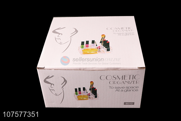 Fashion Multipurpose Clear Makeup Storage Box Cosmetic Organizer