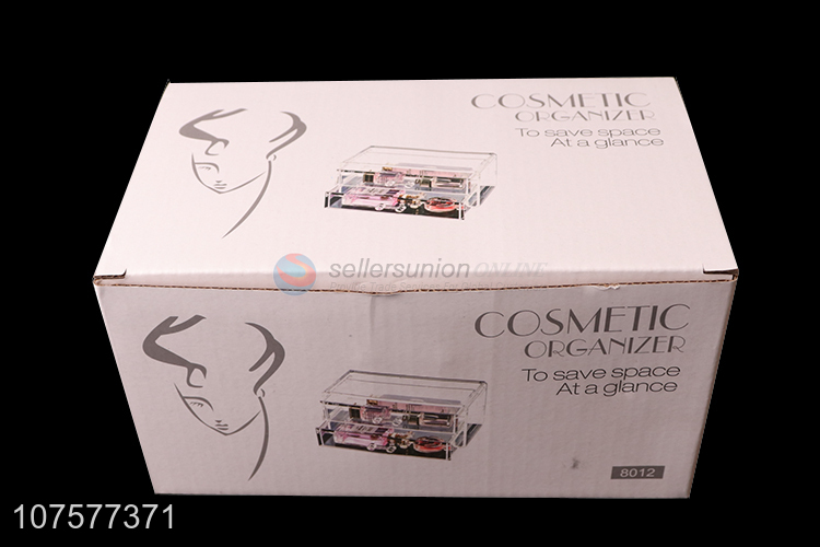 Cheap Price Plastic Makeup Cosmetic Organizer Drawer Storage Box