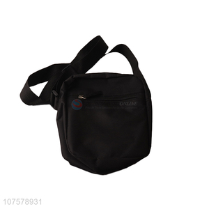 Cheap And Good Quality Black Oxford Cloth Shoulder Crossbody Bag