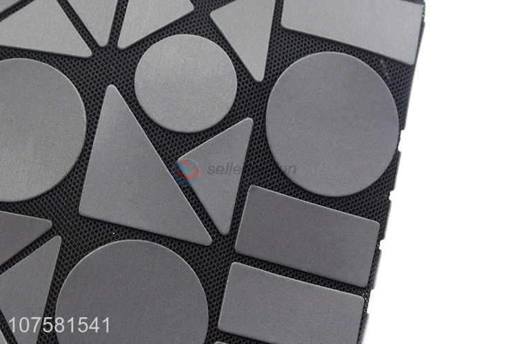 Good sale waterproof geometric makeup bag cosmetic pouch