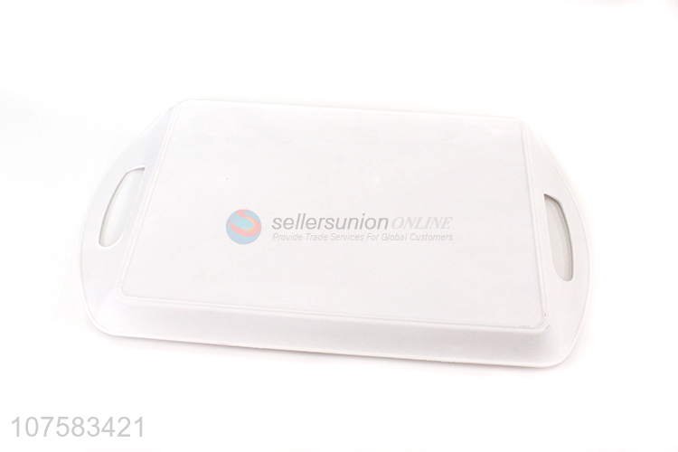 Popular Color Printing Plastic Tray Food Tray With Handle