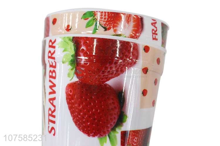 Fashion Printing Plastic Water Cup Drinking Cup