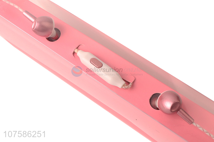 Wholesale fashion in-ear noise isolating stereo wired earphone