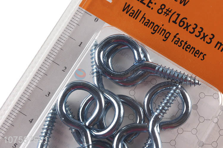 Competitive price 8# eye screw wall hanging fasteners