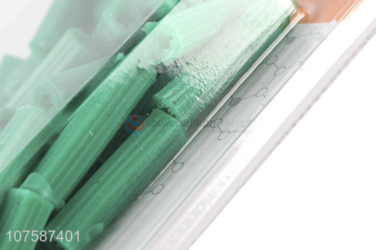 Good factory price 6x25mm green plastic expansion tube