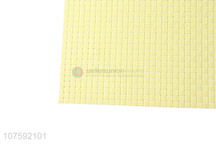 High Quality Rectangle PVC Placemat Non-Slip Table Mat
