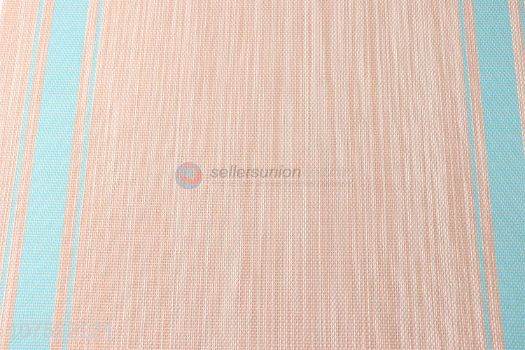 Best Sale Rectangle PVC Placemat Fashion Table Mat