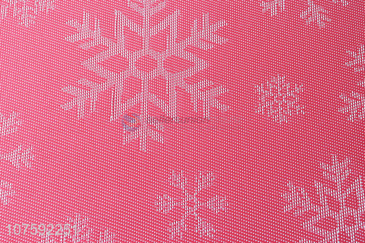 Wholesale Snowflake Pattern PVC Placemat Fashion Table Mat