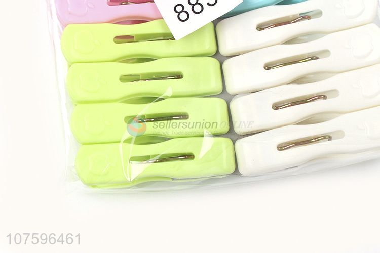 Low Price Household Multicolor Plastic Clothes Pegs Laundry Pegs