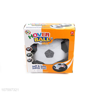 New products air power interactive floating football toy hover soccer ball with light