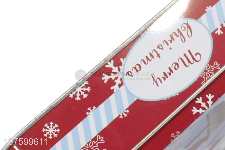 New Style Square Christmas Packing Tin Box Gift Box