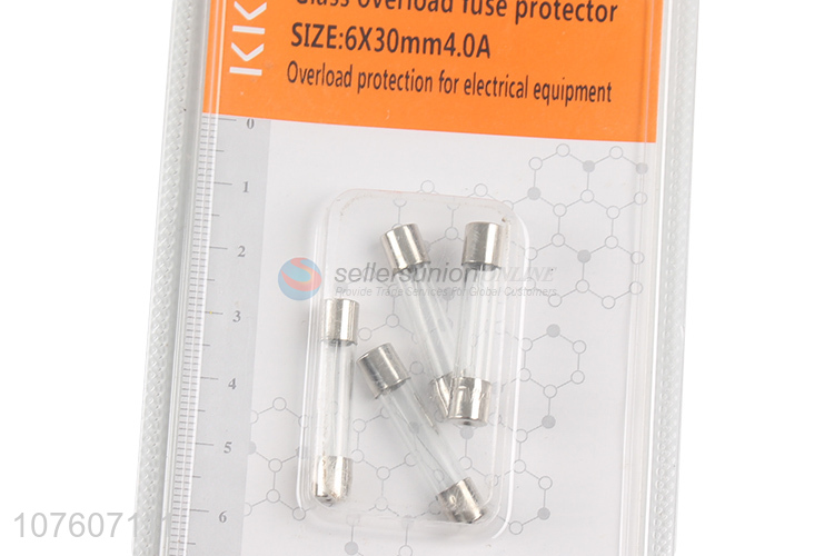 Glass Overload Fuse Protector For Electrical Equipment