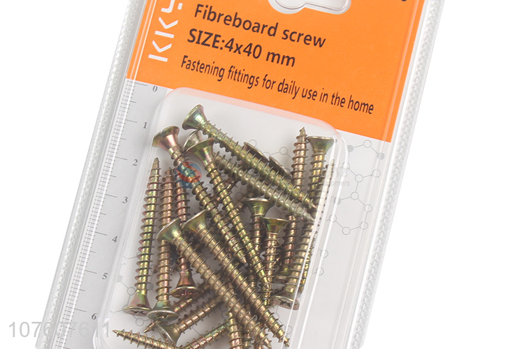 Wholesale Countersunk Head Fibreboard Screw Chipboard Screw