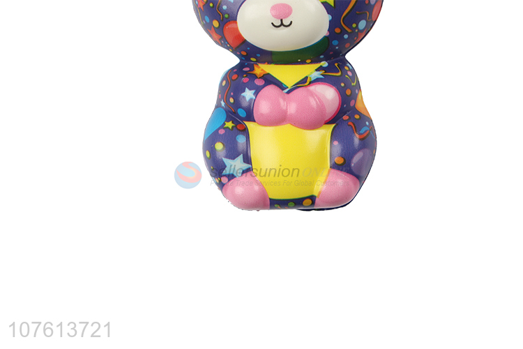 High sales cartoon bunny shape rebound toy