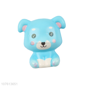 Blue Carton Little Bear Shape decompression toy slow rebound toy