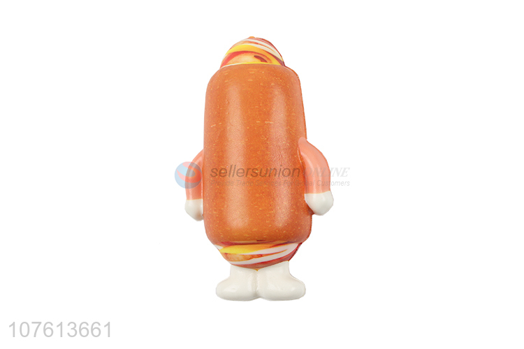 Anthropomorphic Hot-dog eating Shape slow rebound toy