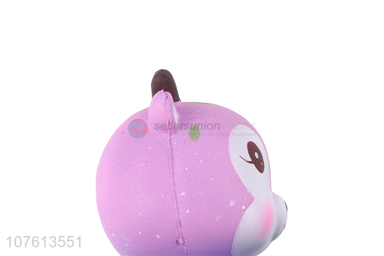 Cartoon purple fawn  Shape Wholesale Rebound toy