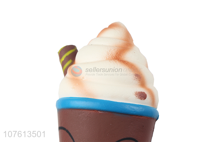 Lastest Ice Cream Shape Vent Elastic Rebound Toy