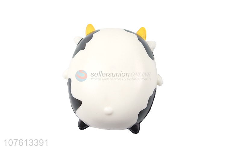 Little Cow Black and White Lovely Rebound Toy