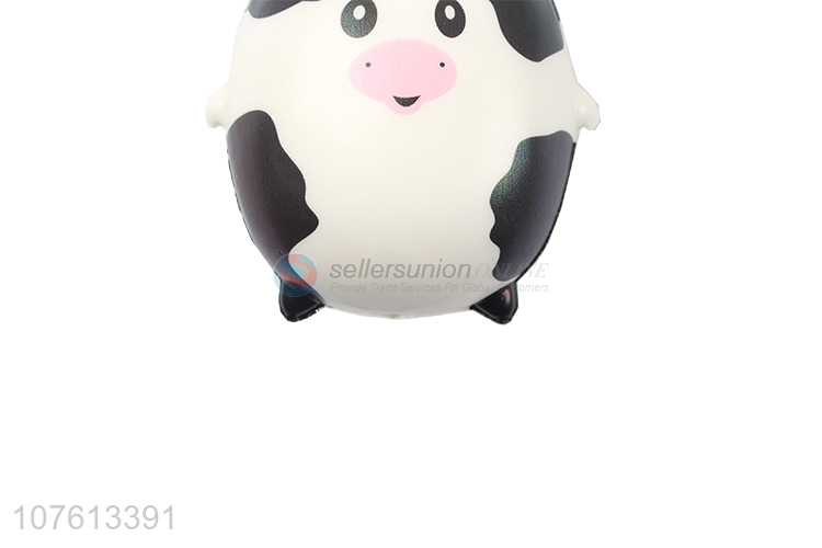 Little Cow Black and White Lovely Rebound Toy