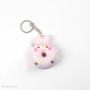 Cute Nice Pink Rabbit Pendant decompression toy rebound toy