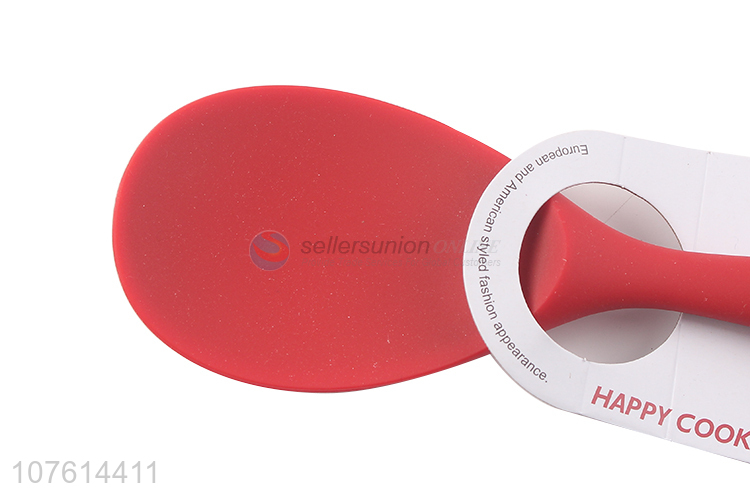 Good quality 100% silicone rice serving spoon rice scoop rice paddle