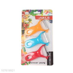 New Arrival 3 Pieces Vegetable & Fruit Peeler Best Kitchen Tools