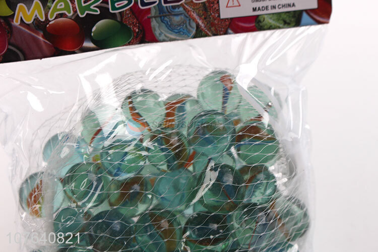 Low price wholesale three-flower glass ball children marbles