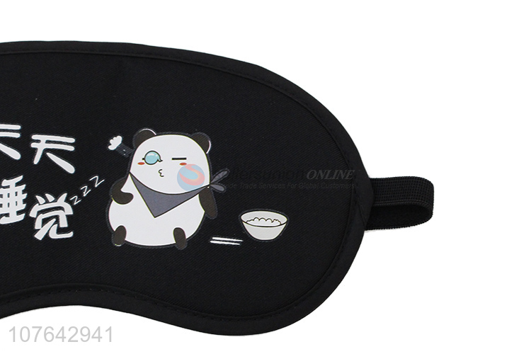 High quality lovely hanzi printed ice pack eye mask eyeshades for sleep