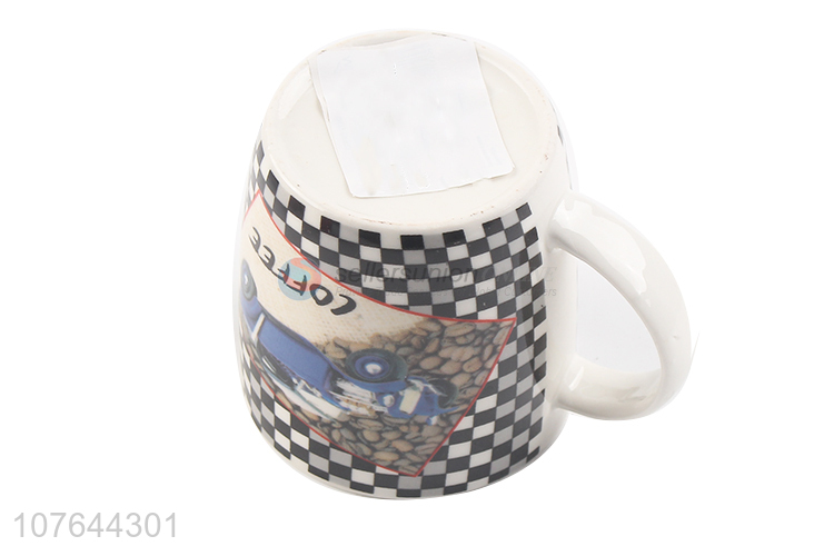 New arrival durable top quality household ceramic water cup coffee cup
