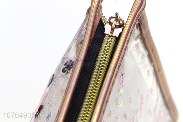 Wholesale Transparent Pvc Wash Bag Cheap Makeup Bag With Zipper