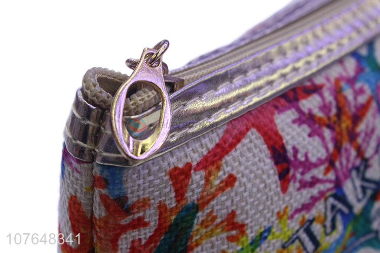 Good Sale Color Printing Polyester Cosmetic Bag For Women