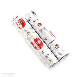 Good quality 20 sheets paper sticky lint roller refills for pet hair