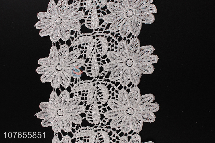 Factory price fancy soft lace ribbon for women dress