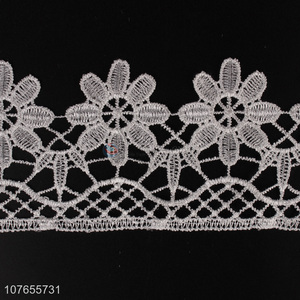 Fashionable new design embroidery guipure lace ribbon for decoration