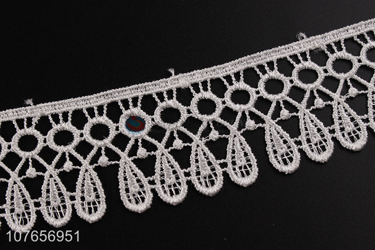 Top fashion decorative lace trim ribbon for garment accessories