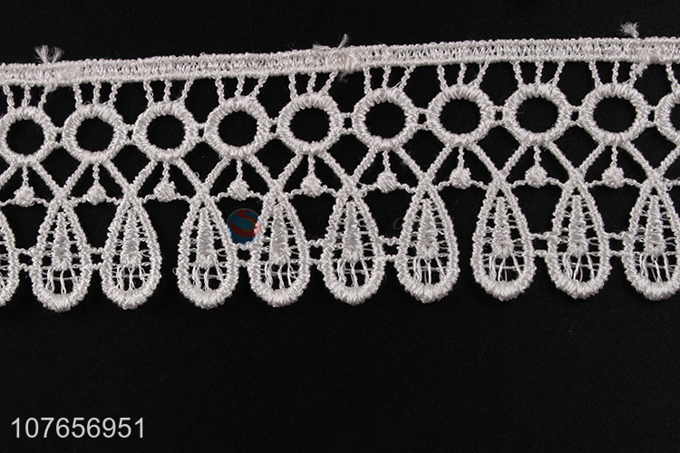 Top fashion decorative lace trim ribbon for garment accessories