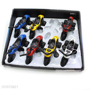Stall wholesale cartoon toy motorcycle model with music
