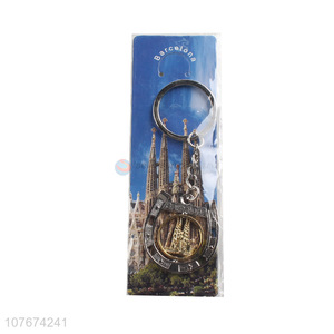 Most popular delicate key chain for tourist souvenir