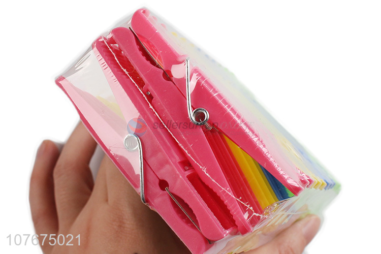 Factory direct multi-color spring clip sealing windproof plastic clip