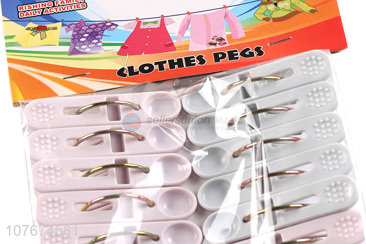 Wholesale plastic clothespins windproof clothespins travel plastic clip free clip